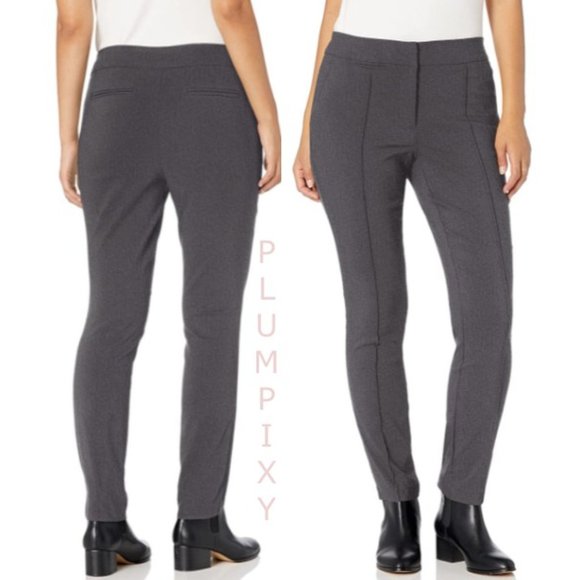 Briggs Womens Millennium Cigarette Pants Gray - Picture 1 of 3